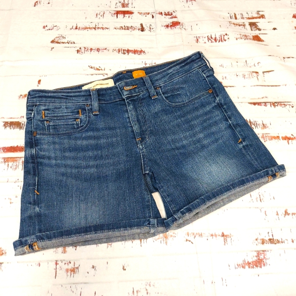 Anthropologie Pilcro and the letterpress jean shorts